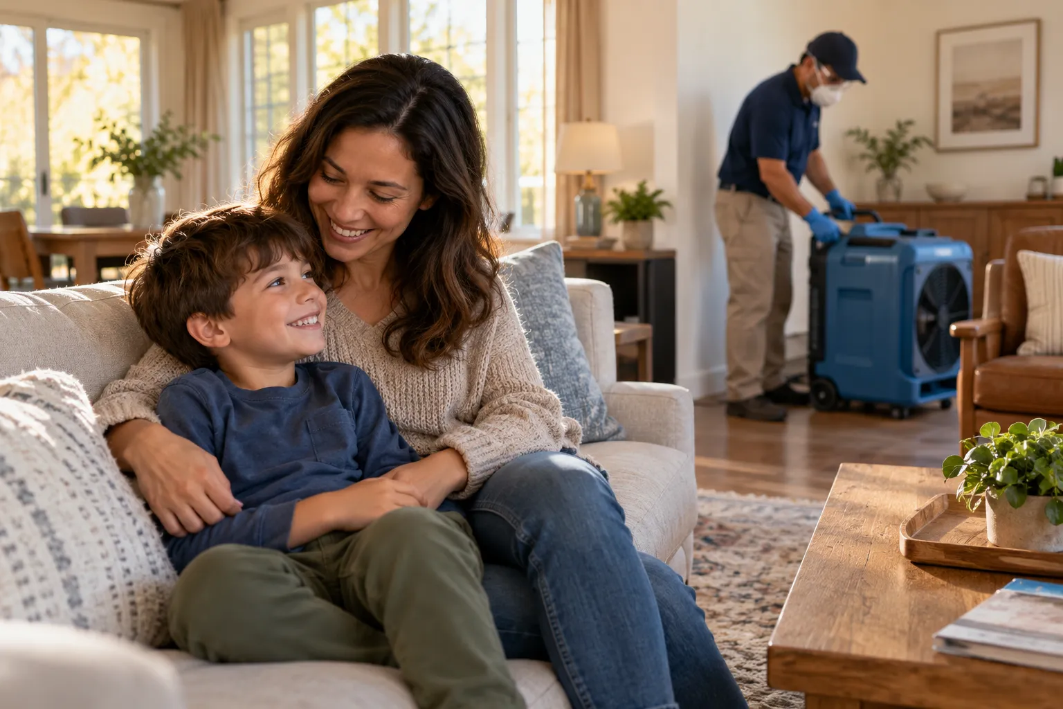 Family-friendly mold cleanup planned around daily life in the Orlando area